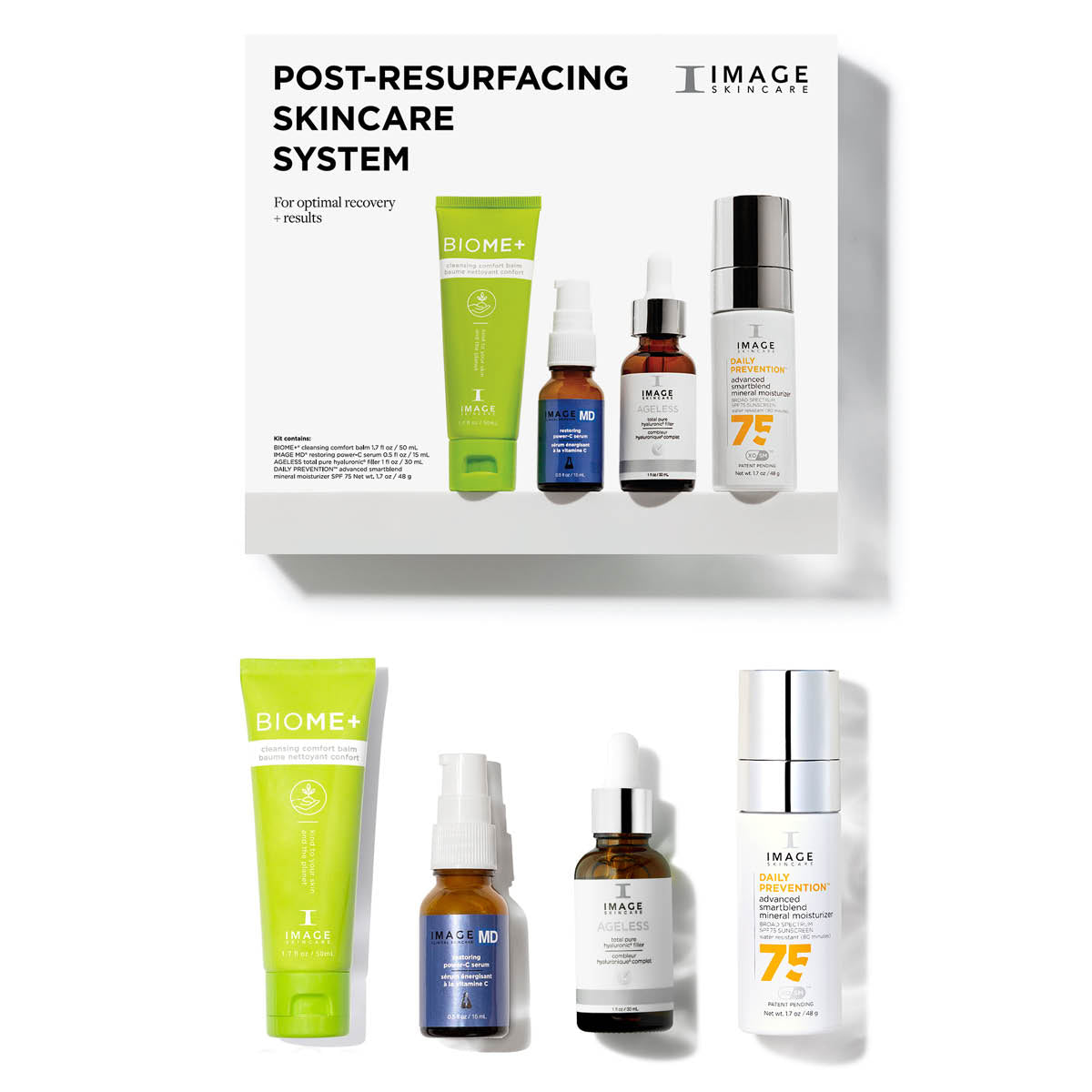 Post-resurfacing skincare system