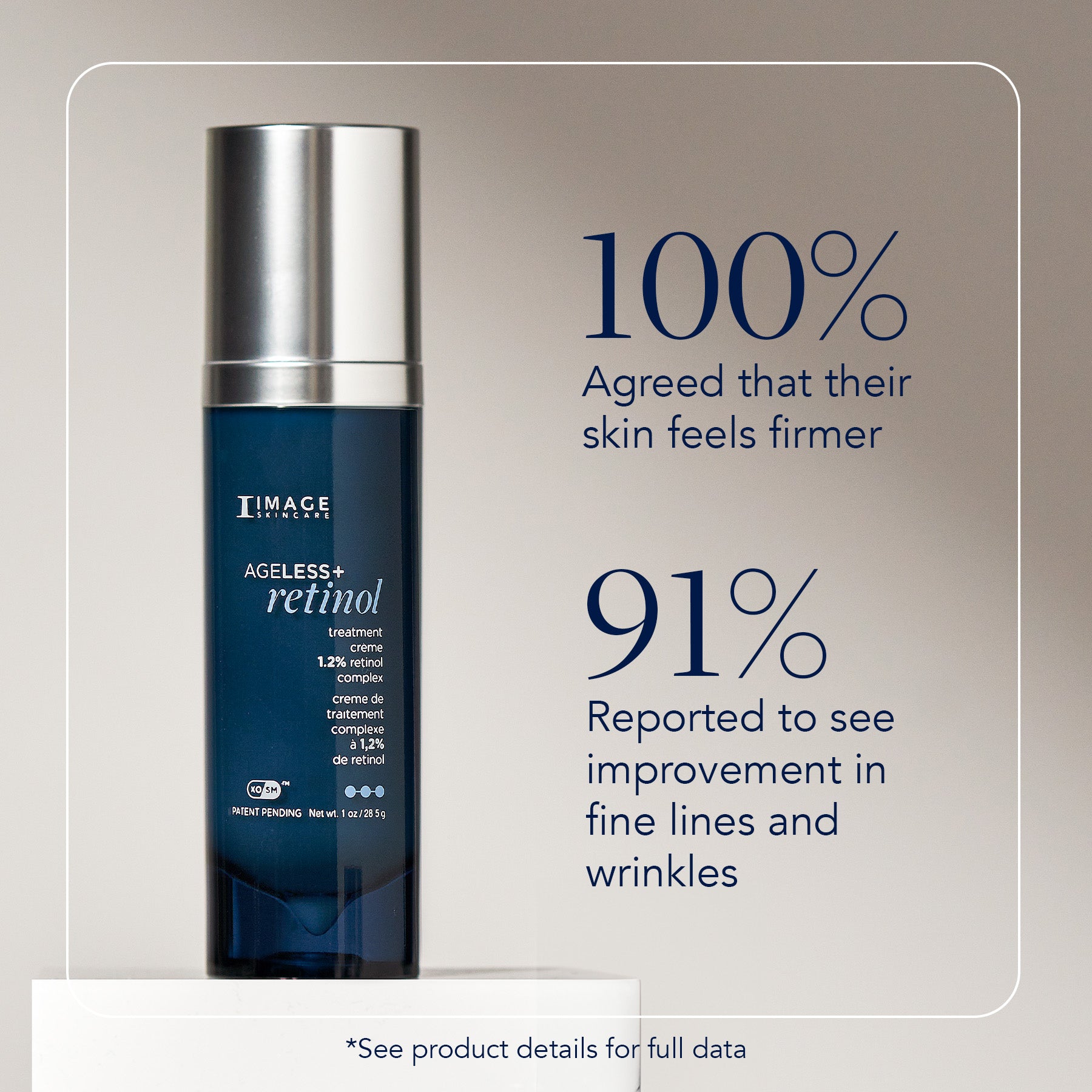 AGELESS+ retinol treatment crème 1.2% retinol complex (tester)
