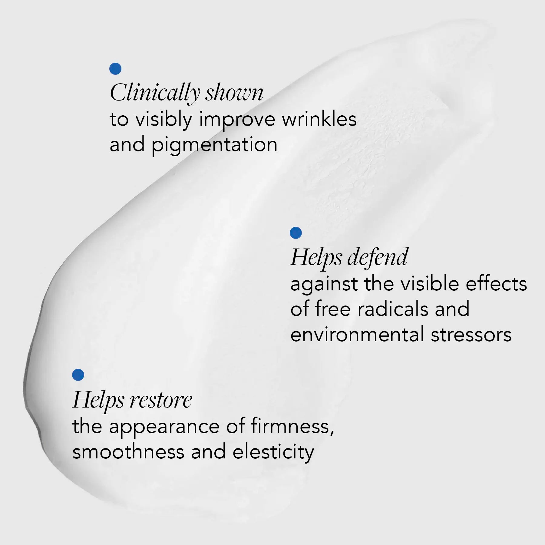 benefits called out on texture shot