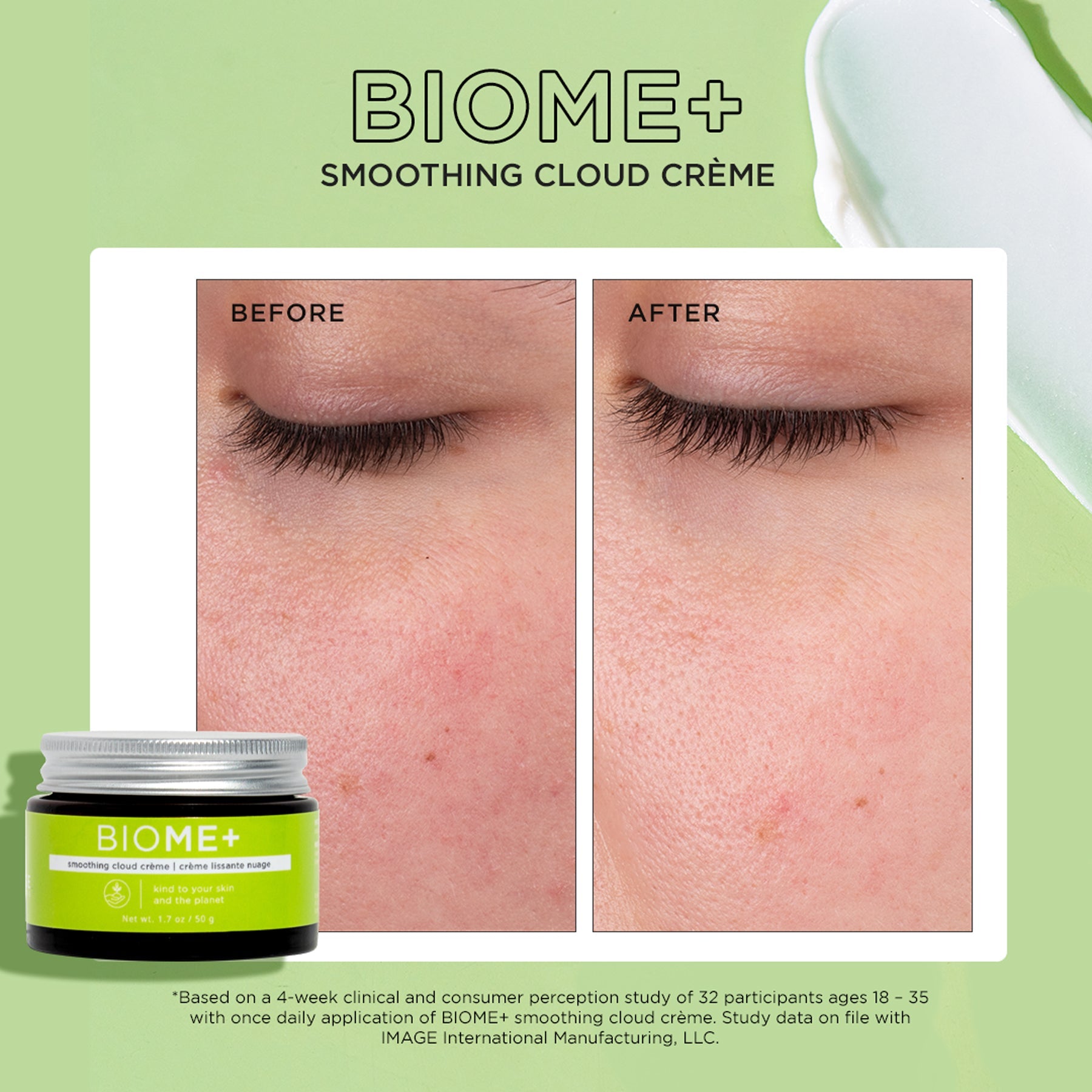 BIOME+™ smoothing cloud creme