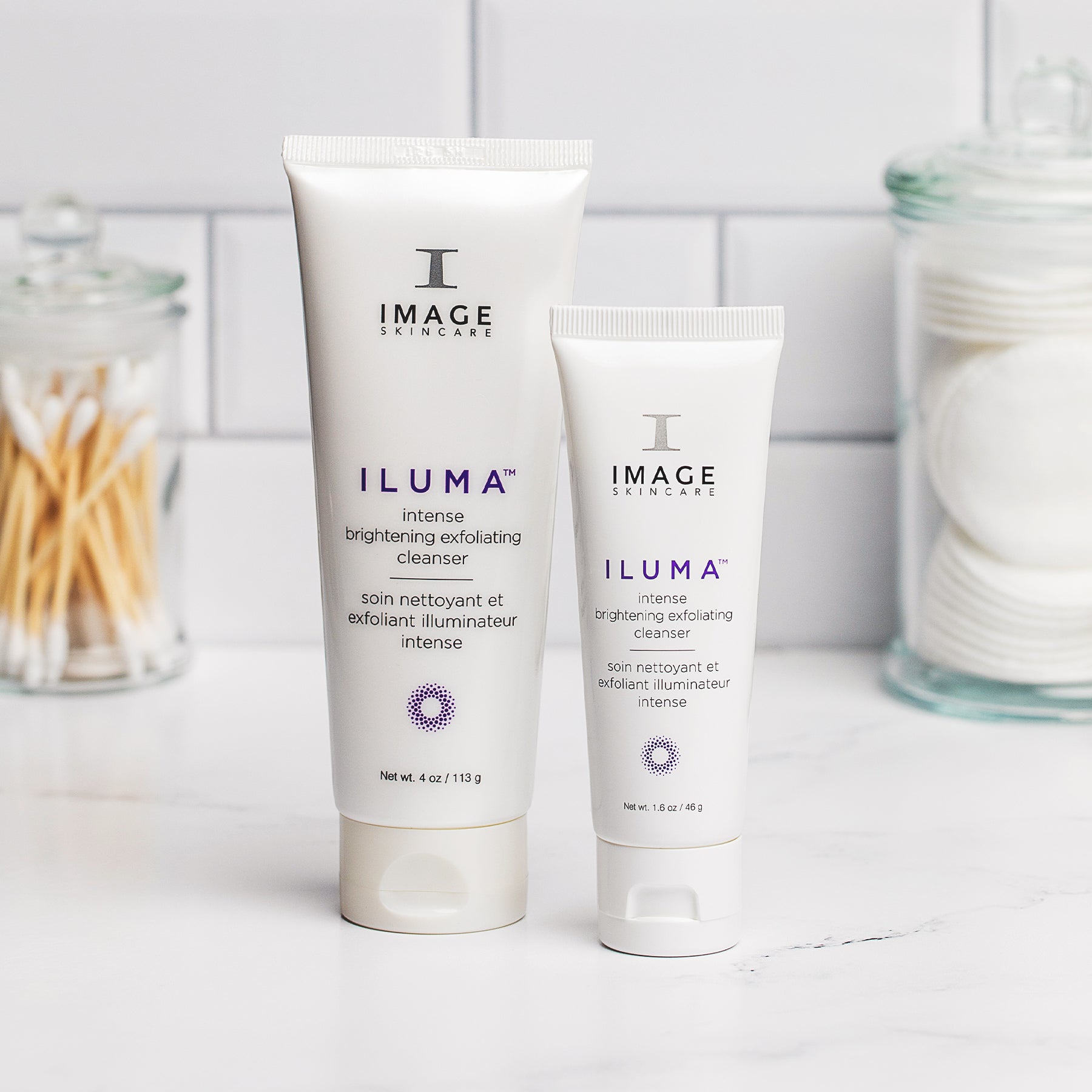 ILUMA® intense brightening exfoliating cleanser (travel-size)