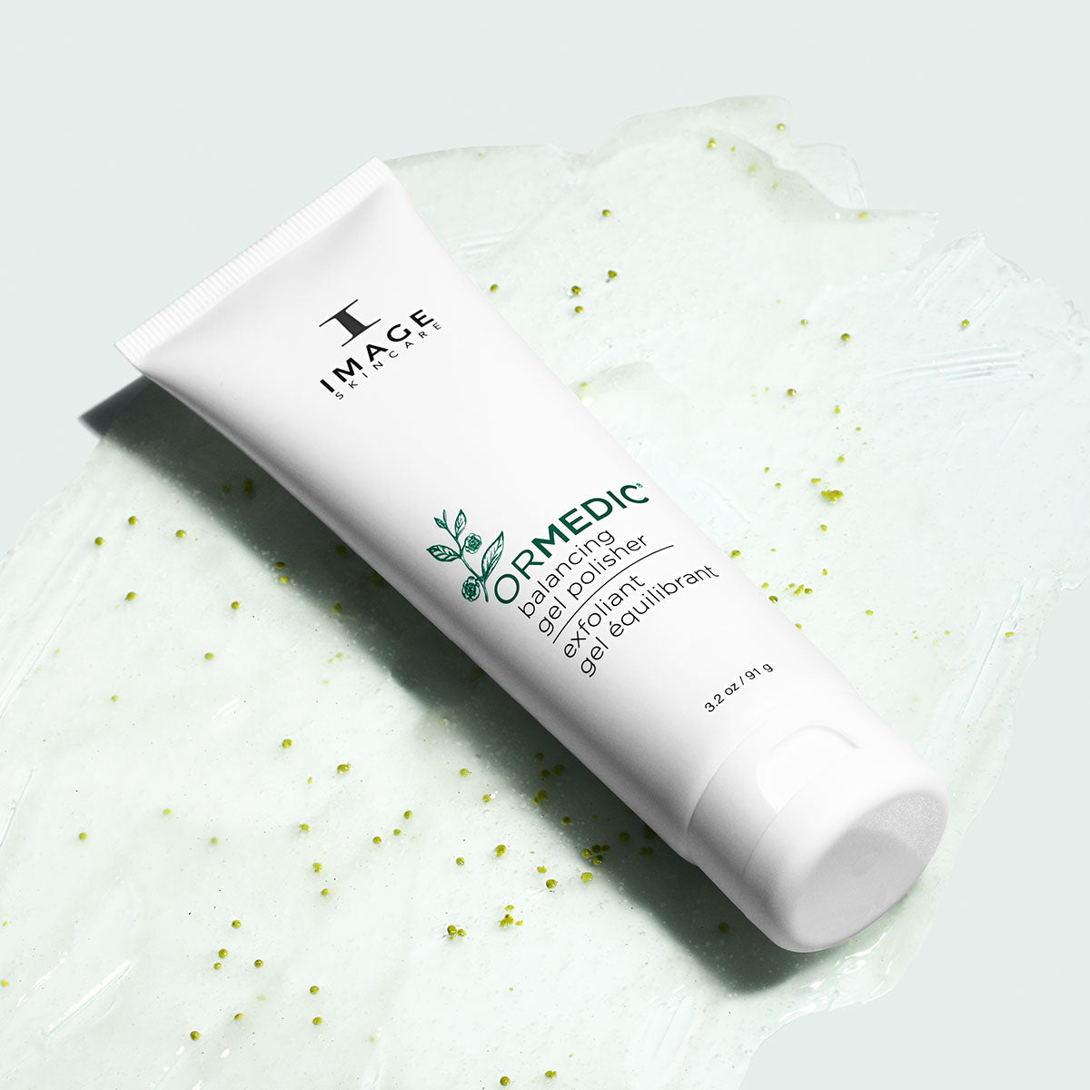 Tube of Image Skincare ORMEDIC Balancing Gel Polisher on a light background