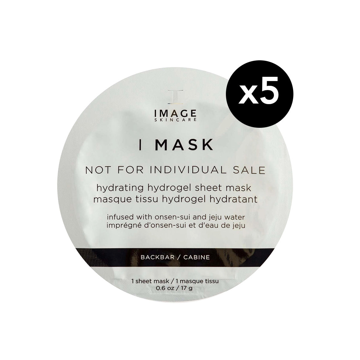 Summer Treatment Essentials: 5-pack IMASK pro hydrogel sheet mask