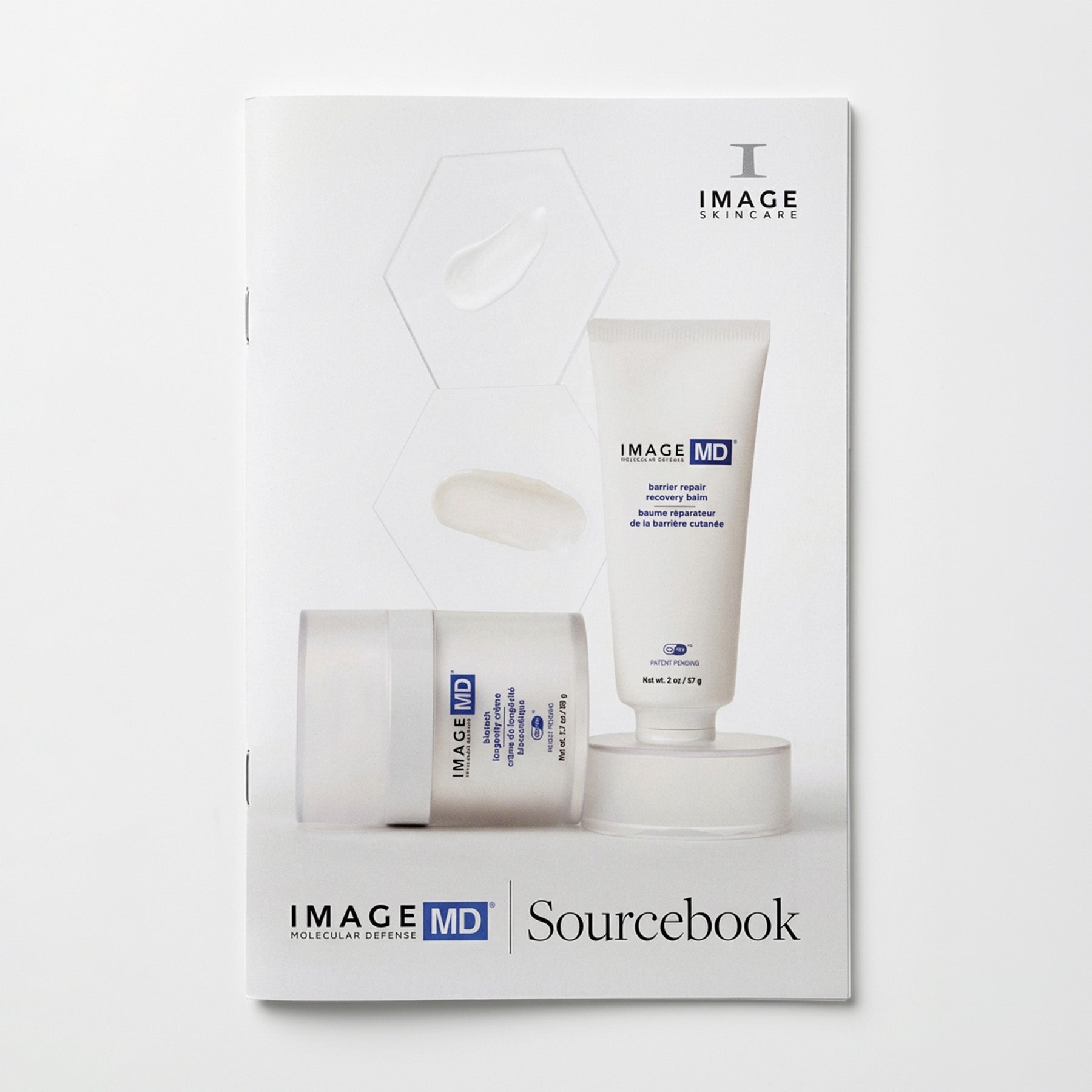 IMAGE MD skincare products on a white background