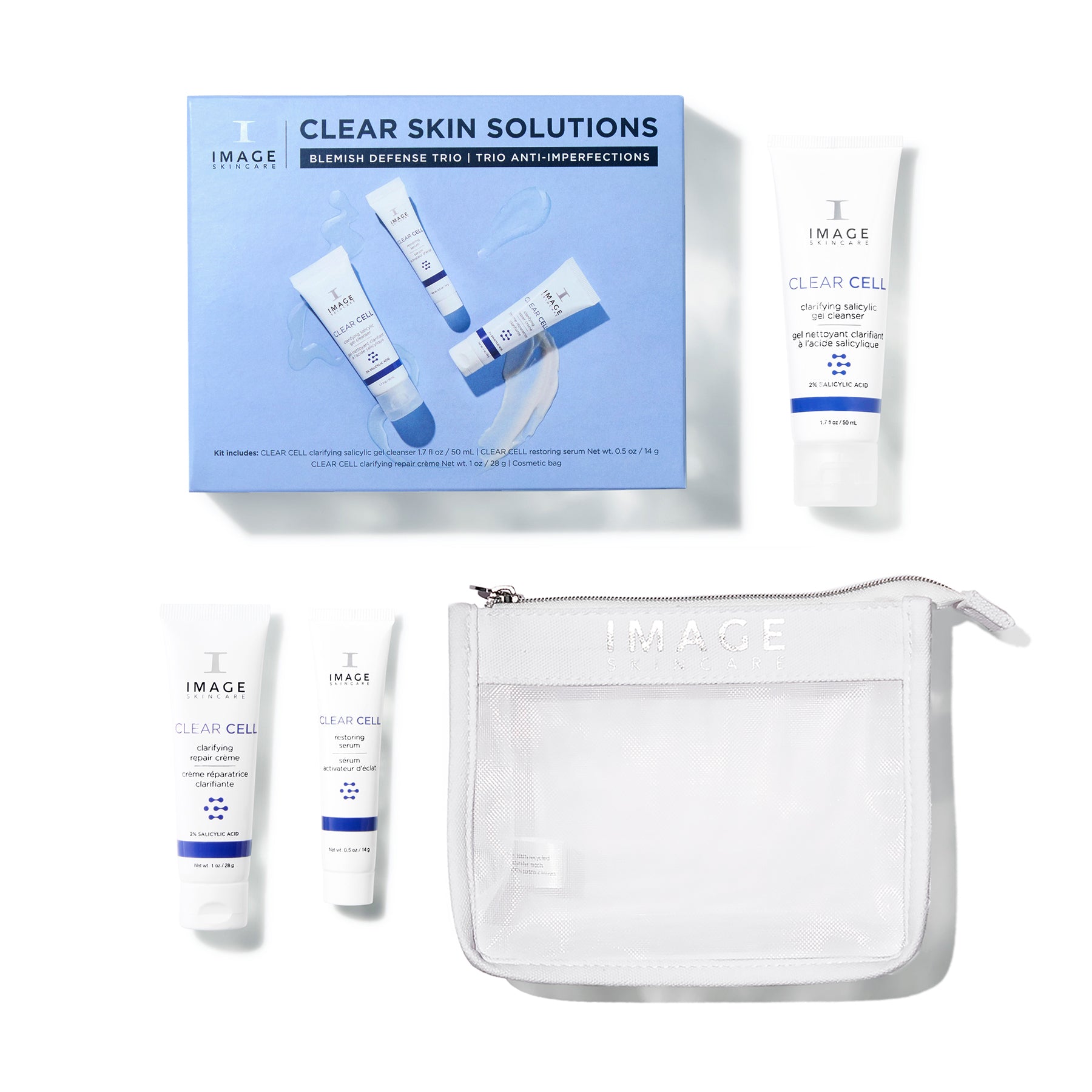 CLEAR  CELL Clear Skin Solutions Set
