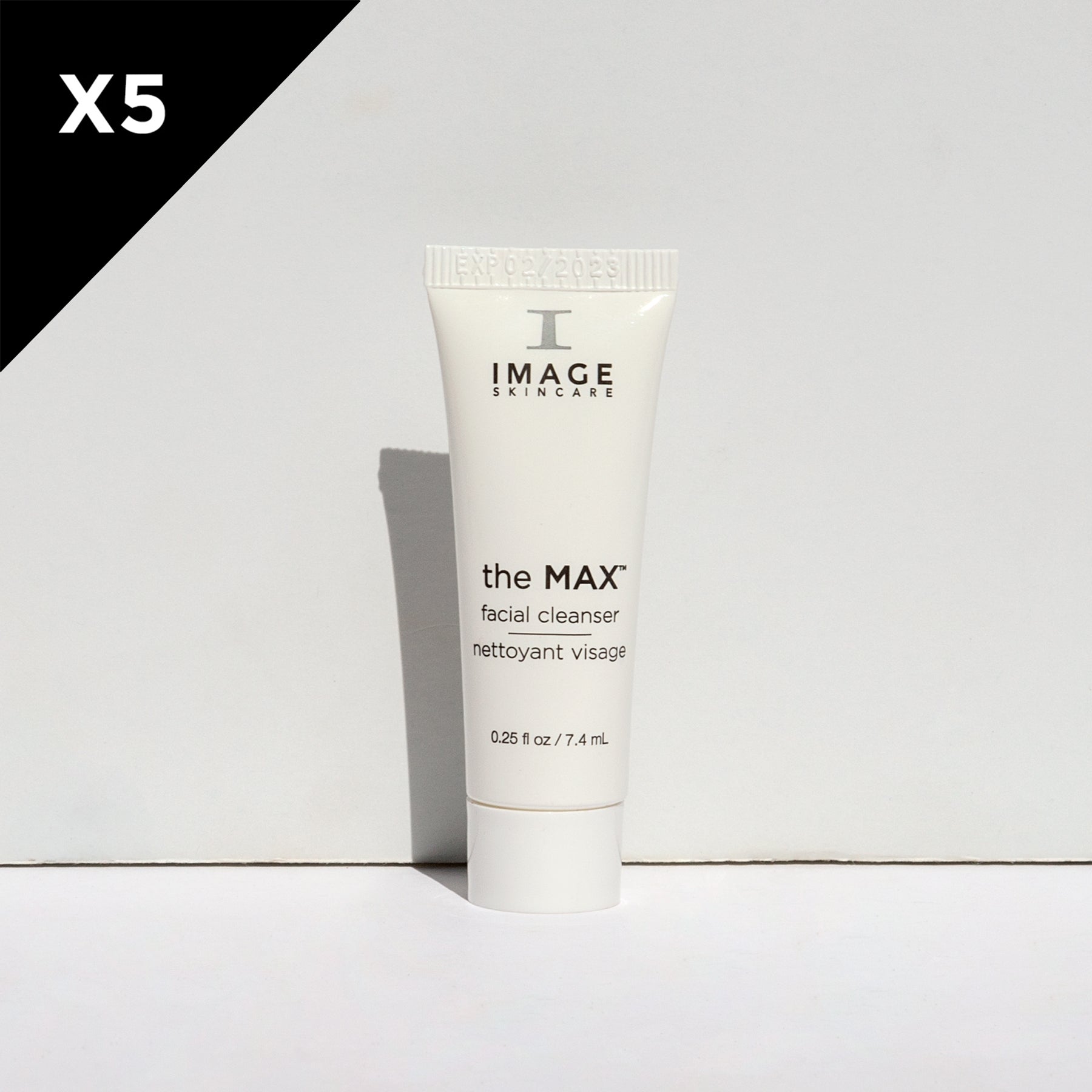 the MAX™ facial cleanser (samples 5-pack)